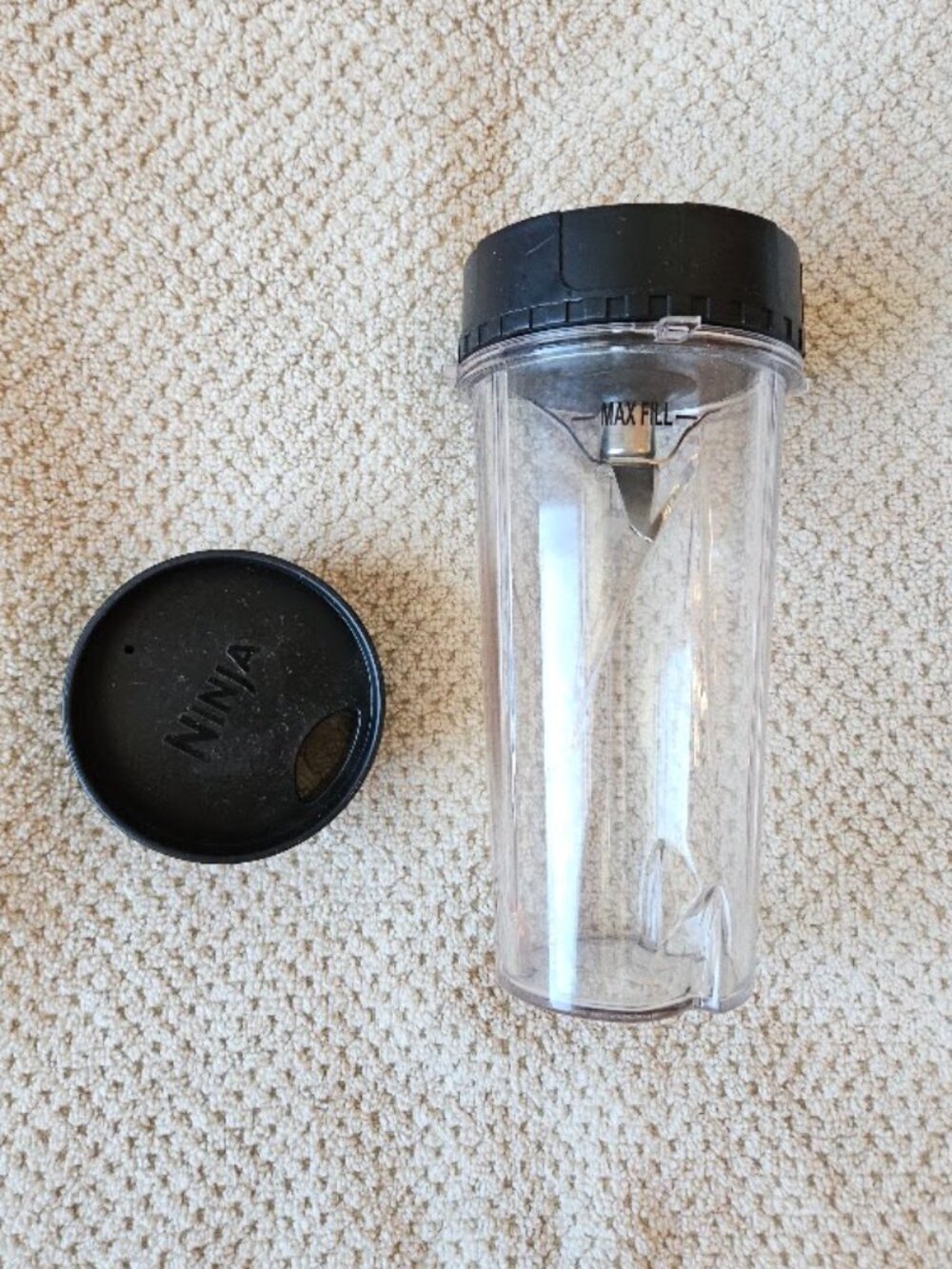 Ninja Blender Replacement Parts Single Serve 24oz Smoothie Cup Blade Assembly